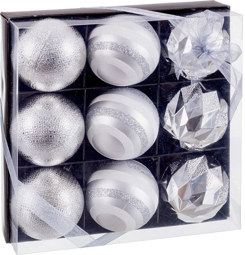 Vánoční koule v sadě 9 ks ø 6 cm – Casa Selección