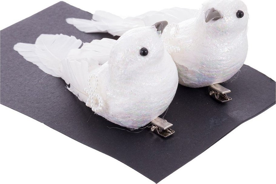 Vánoční ozdoby v sadě 2 ks 12 cm Birds – Casa Selección