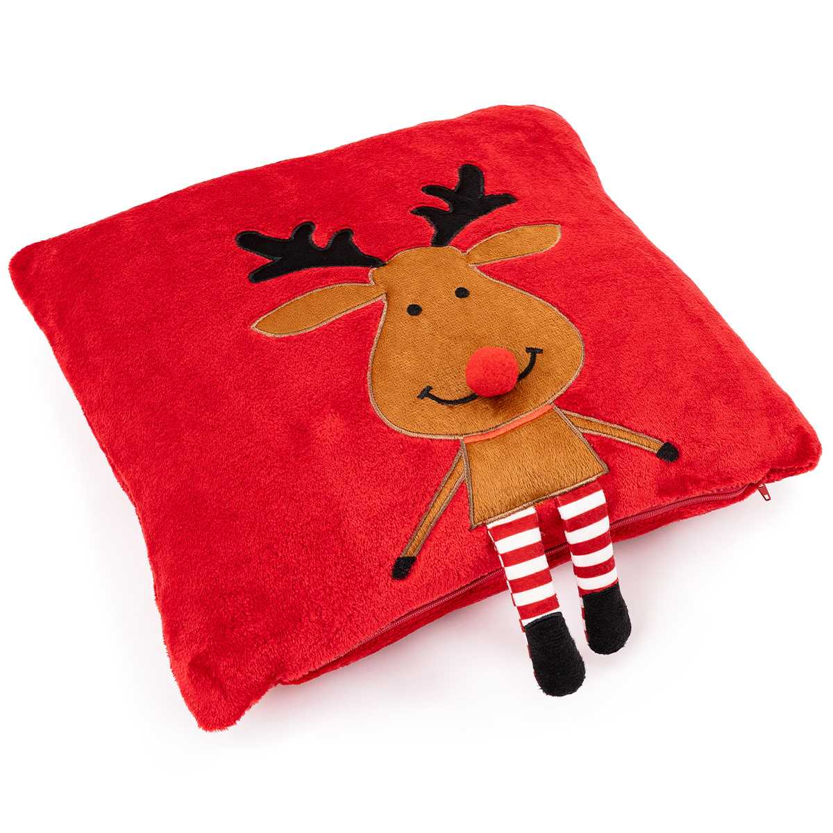 4Home Vánoční povlak na polštářek Happy Reindeer