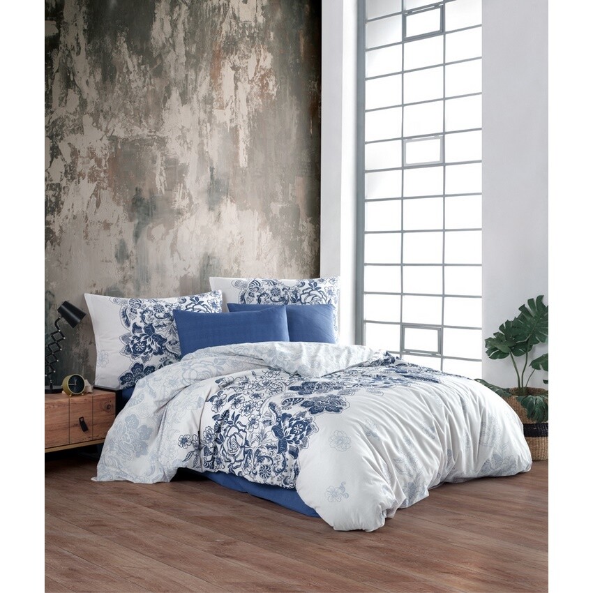 BedTex Bavlněné povlečení Armina modrá