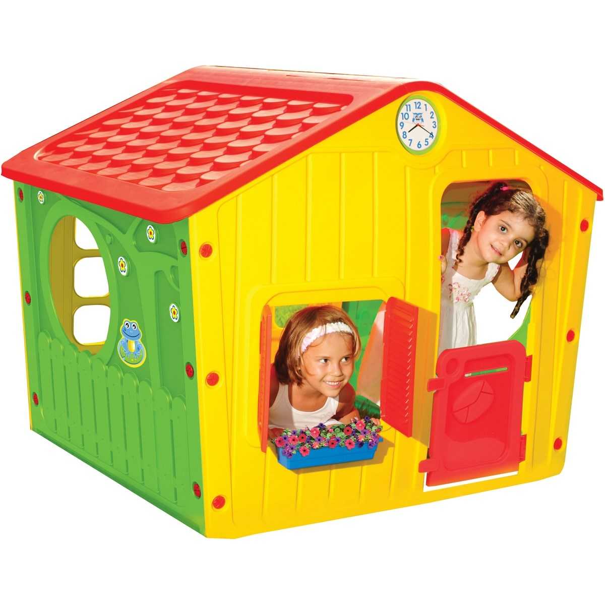 Buddy Toys Domeček VILLAGE červený Buddy Toys