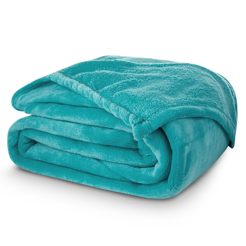 Carbotex Deka mikroplyš tyrkysová