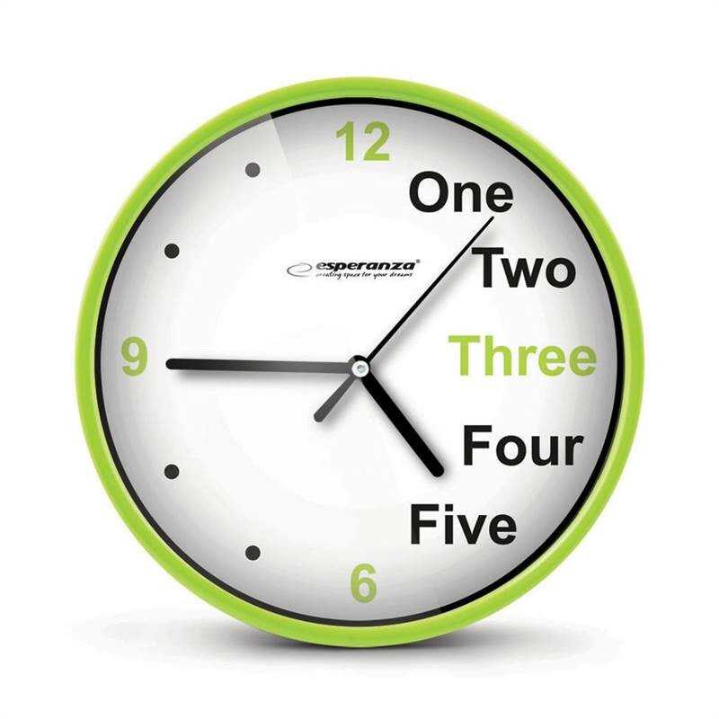 Esperanza EHC014G nástěnné hodiny PRAGUE 20 cm