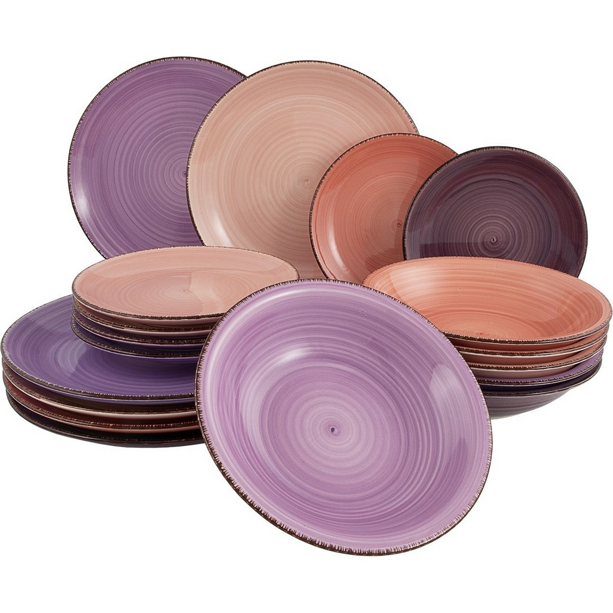 Hit 18dílná jídelní sada Orchid