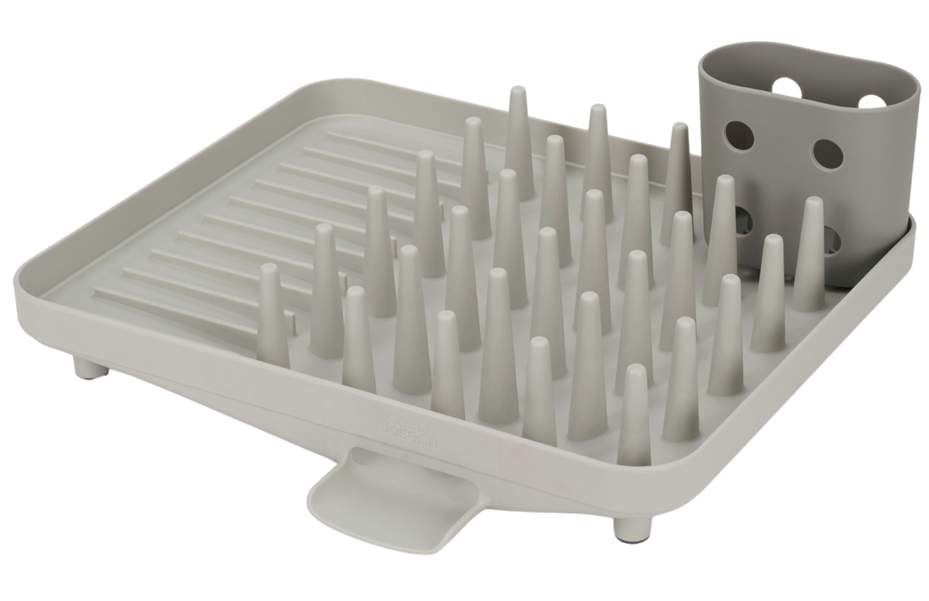 Joseph Joseph Šedý plastový odkapávač na nádobí Duo