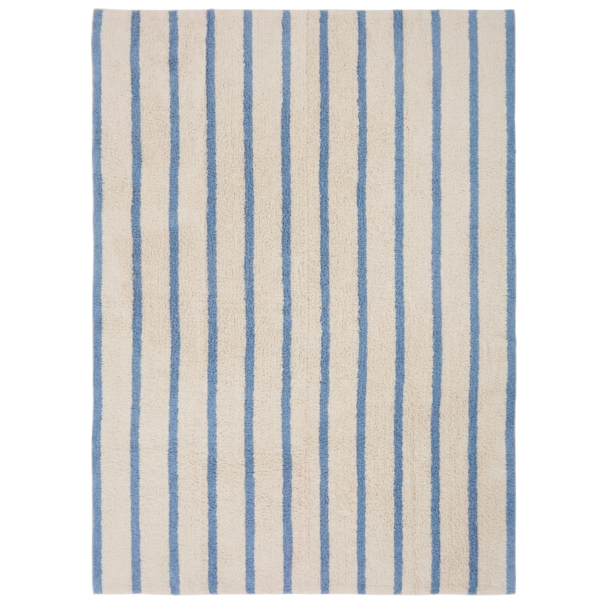 Jotex Bílý bavlněný koberec MIKA 170 x 240 cm