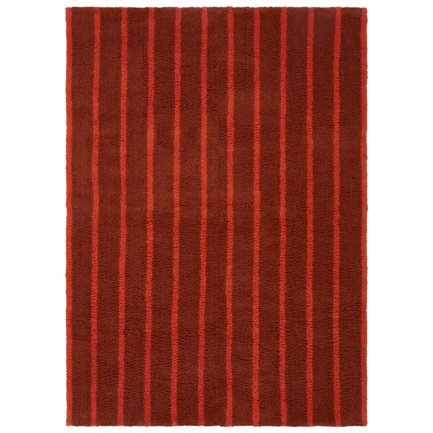 Jotex Červený bavlněný koberec MIKA 170 x 240 cm