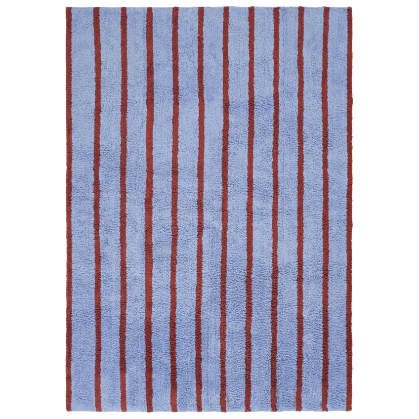 Jotex Modrý bavlněný koberec MIKA 170 x 240 cm