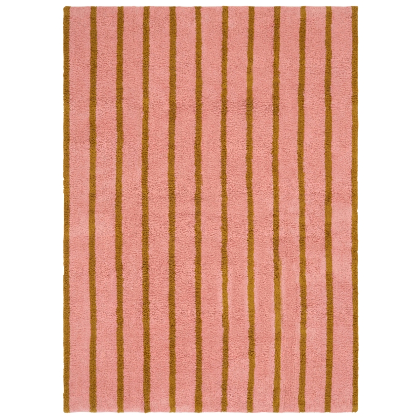 Jotex Světle růžový bavlněný koberec MIKA 170 x 240 cm