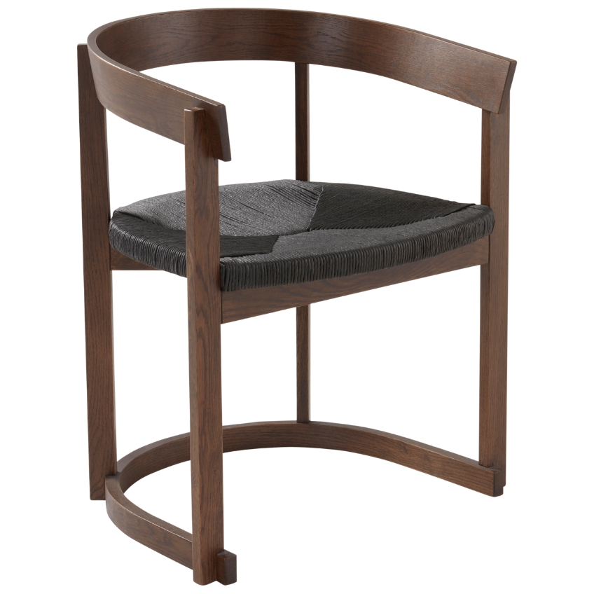 Jotex Tmavá dubová jídelní židle KUNGSHOLMEN