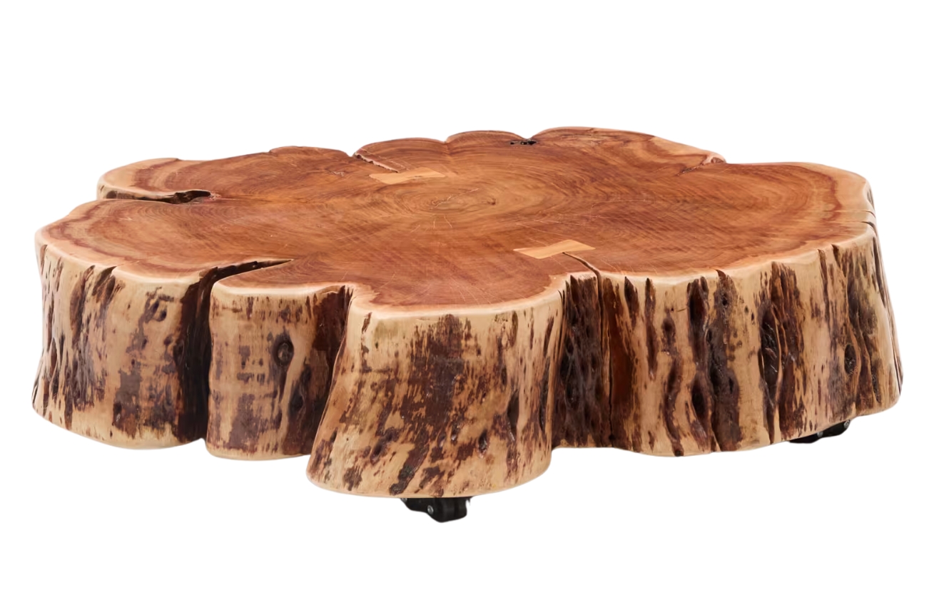 Kave Home Dřevěný konferenční stolek Tavine 85 cm