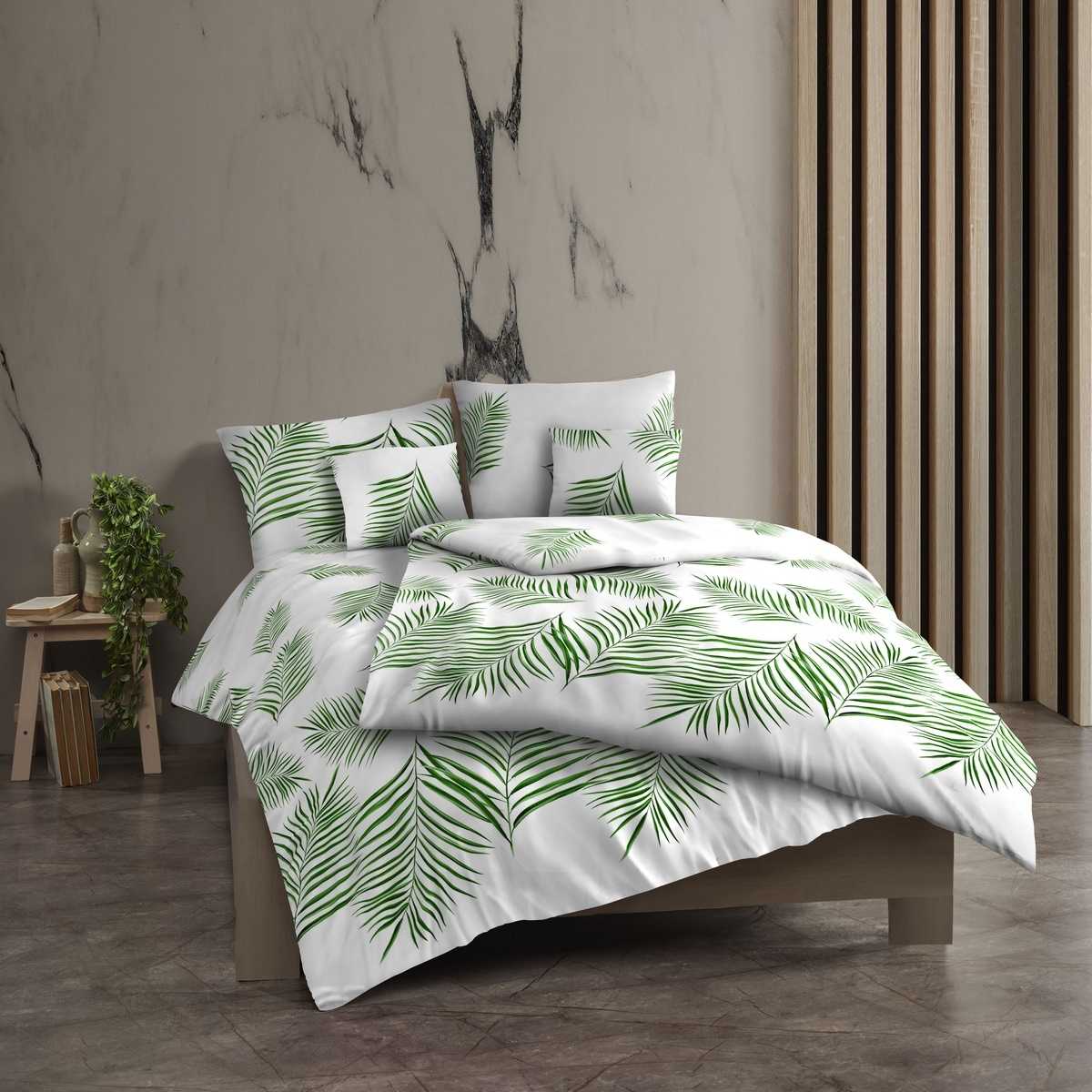 Kvalitex Bavlněné povlečení Tropical bílá