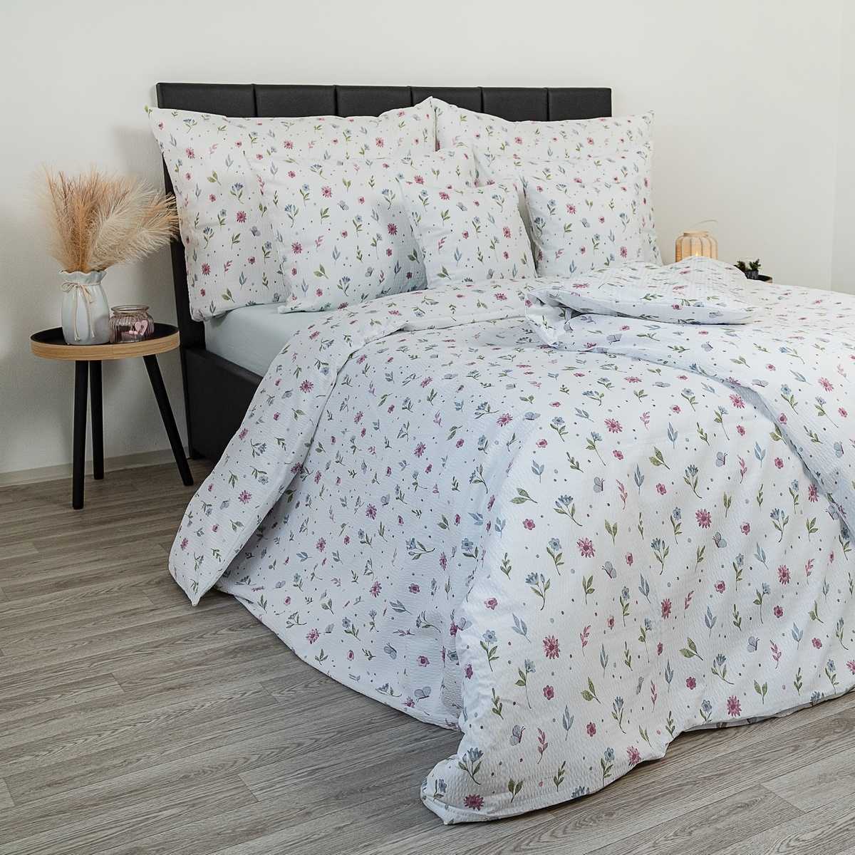 Kvalitex Krepové povlečení Letní louka