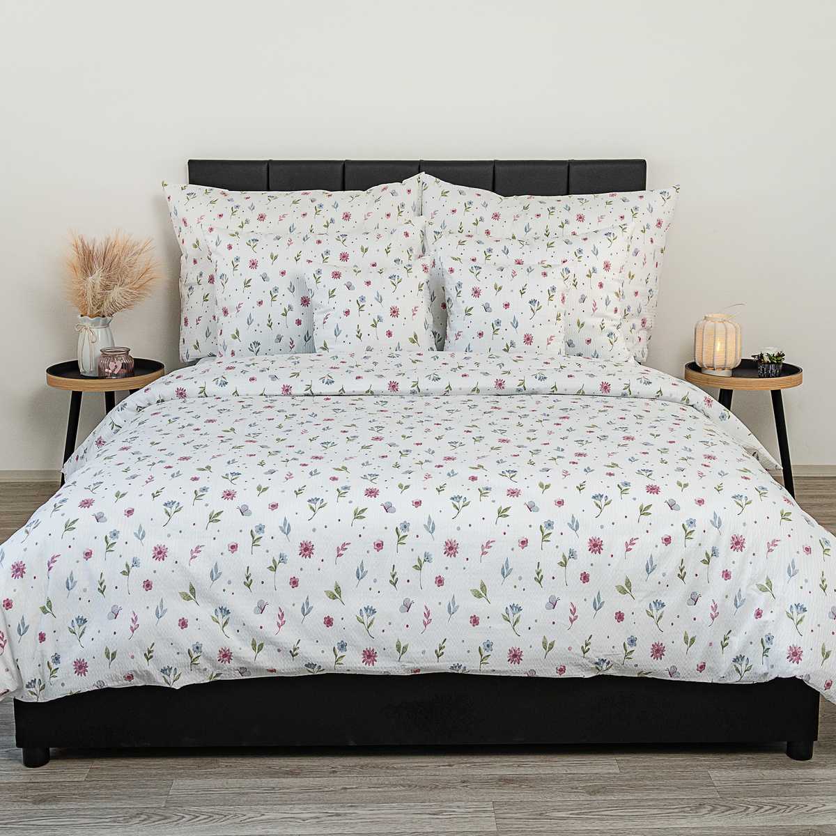 Kvalitex Krepové povlečení Letní louka