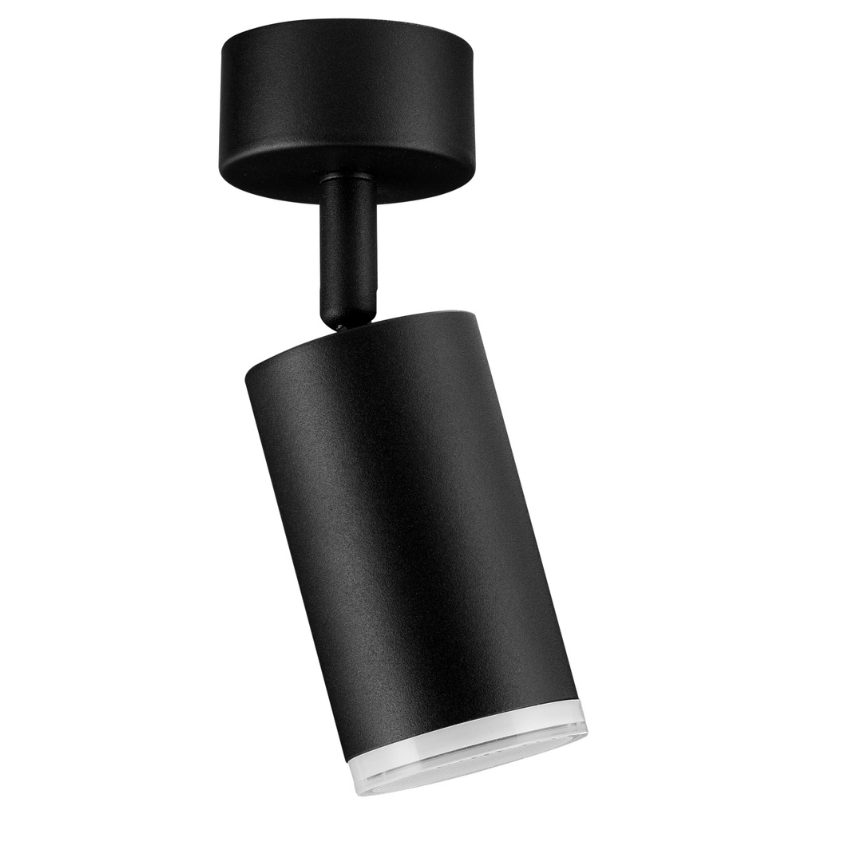 Nova Luce Černé kovové bodové světlo Mao 5