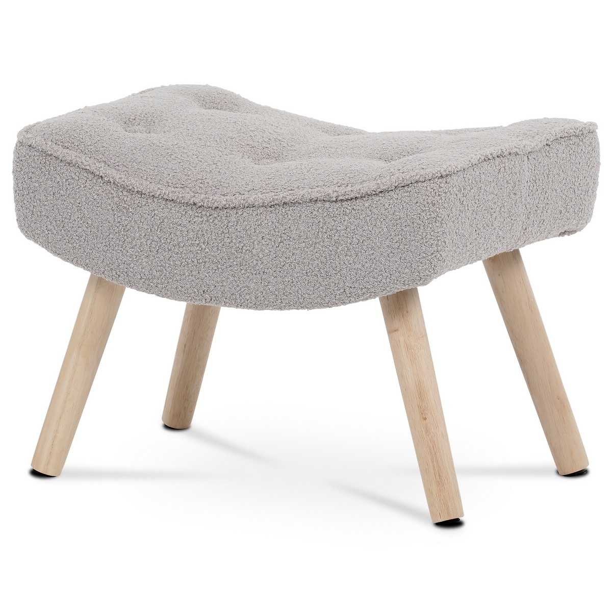 Podnožka Bouclé GREY2