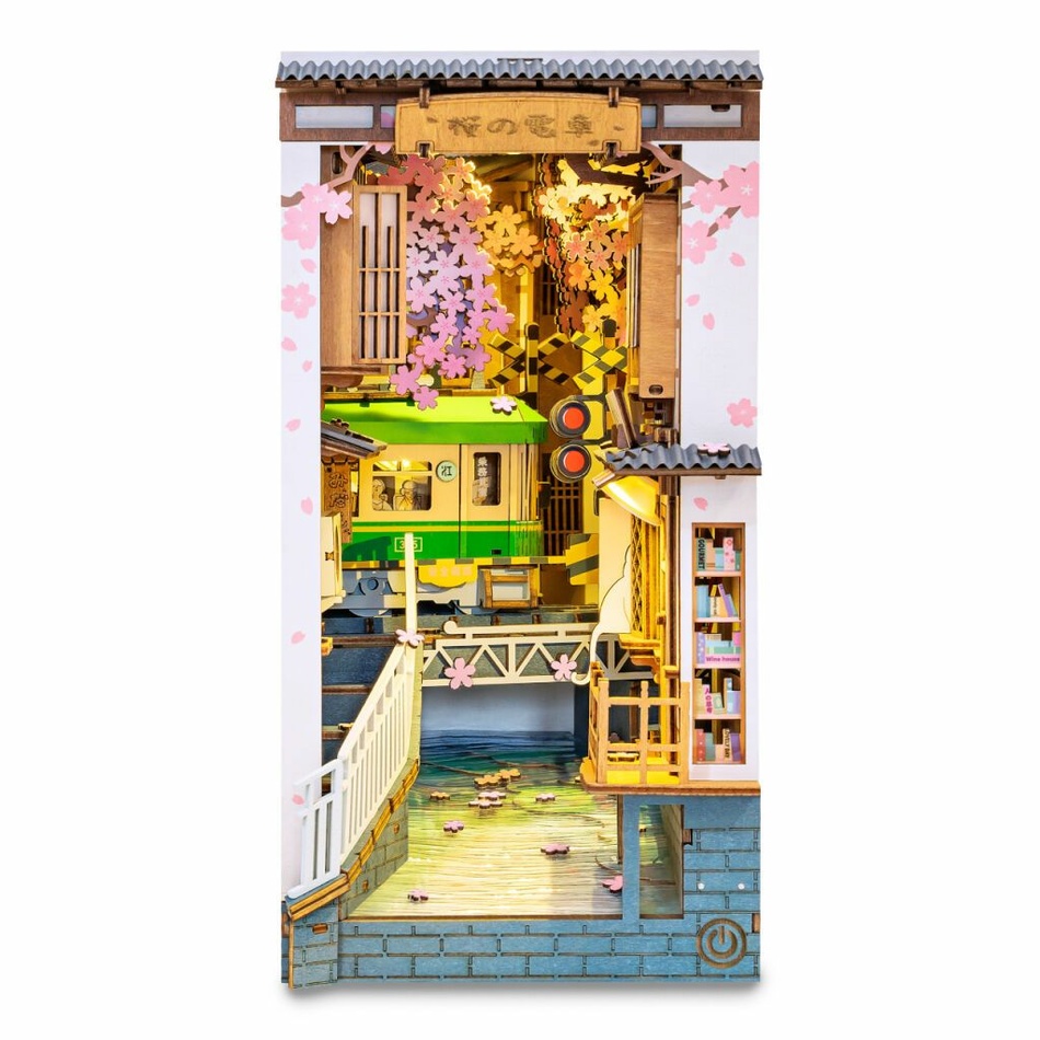 RoboTime Miniatura domečku Sakurová ulička Robotime