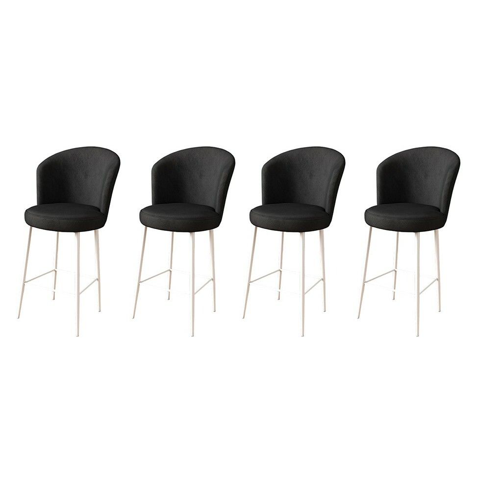 Sada barových židlí Alte Black and White