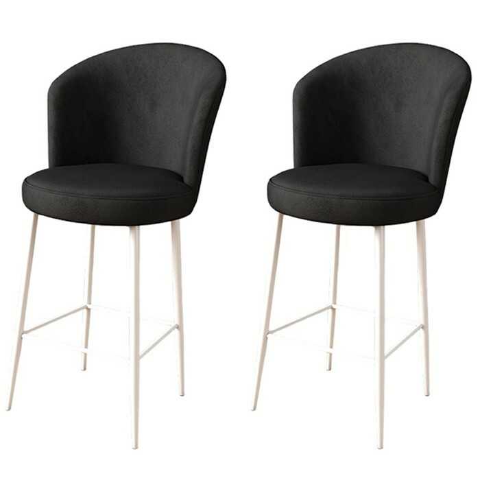 Sada barových židlí Black and White