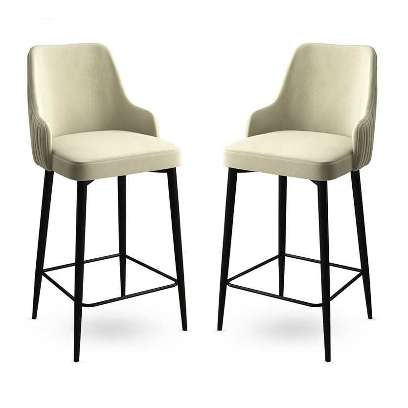 Sada barových židlí Enox Cream