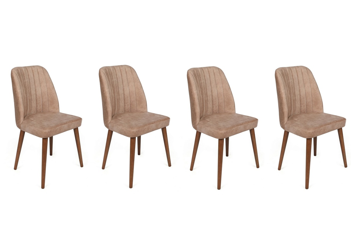 Sada jídelních židlí Alfa Beige