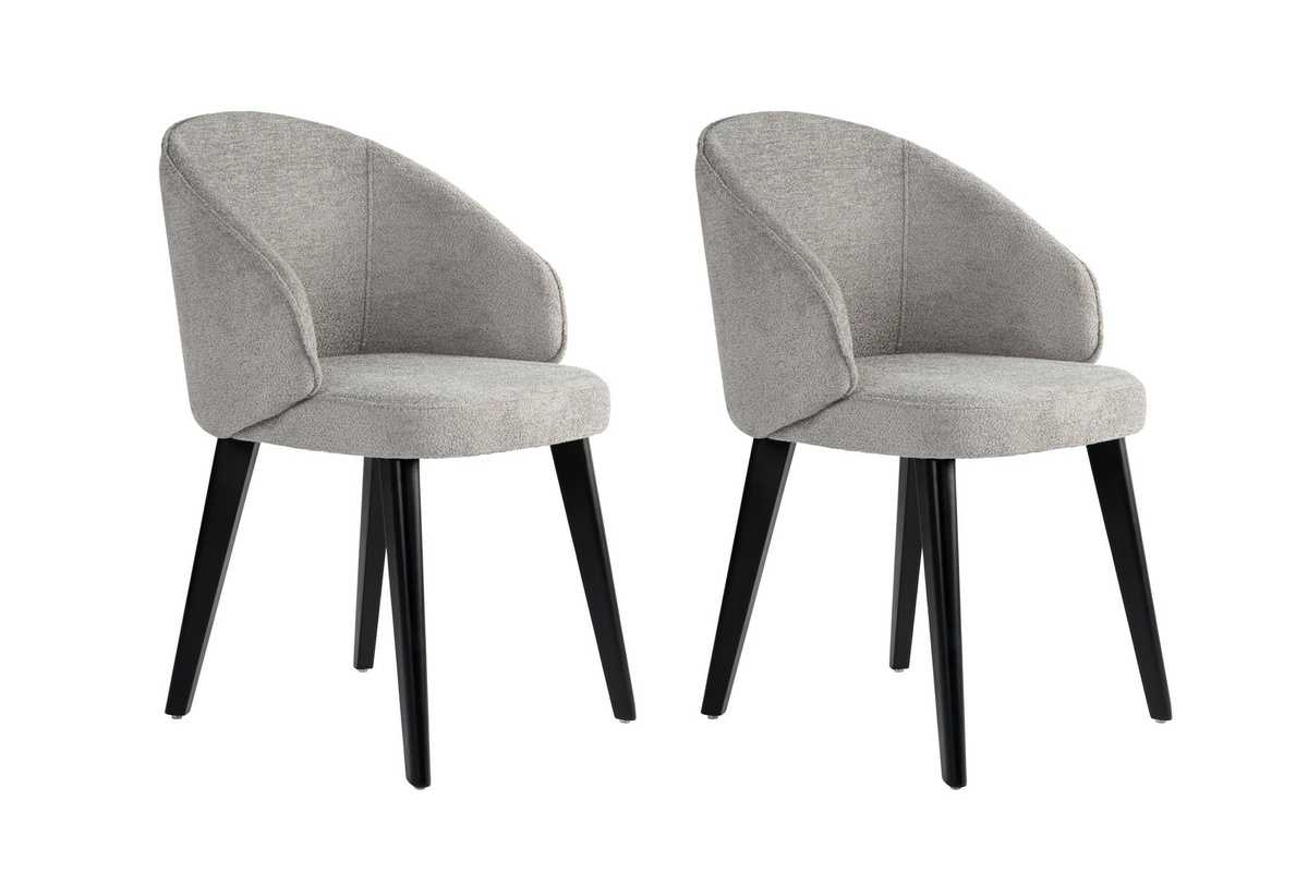 Sada jídelních židlí Bentley Grey and Black