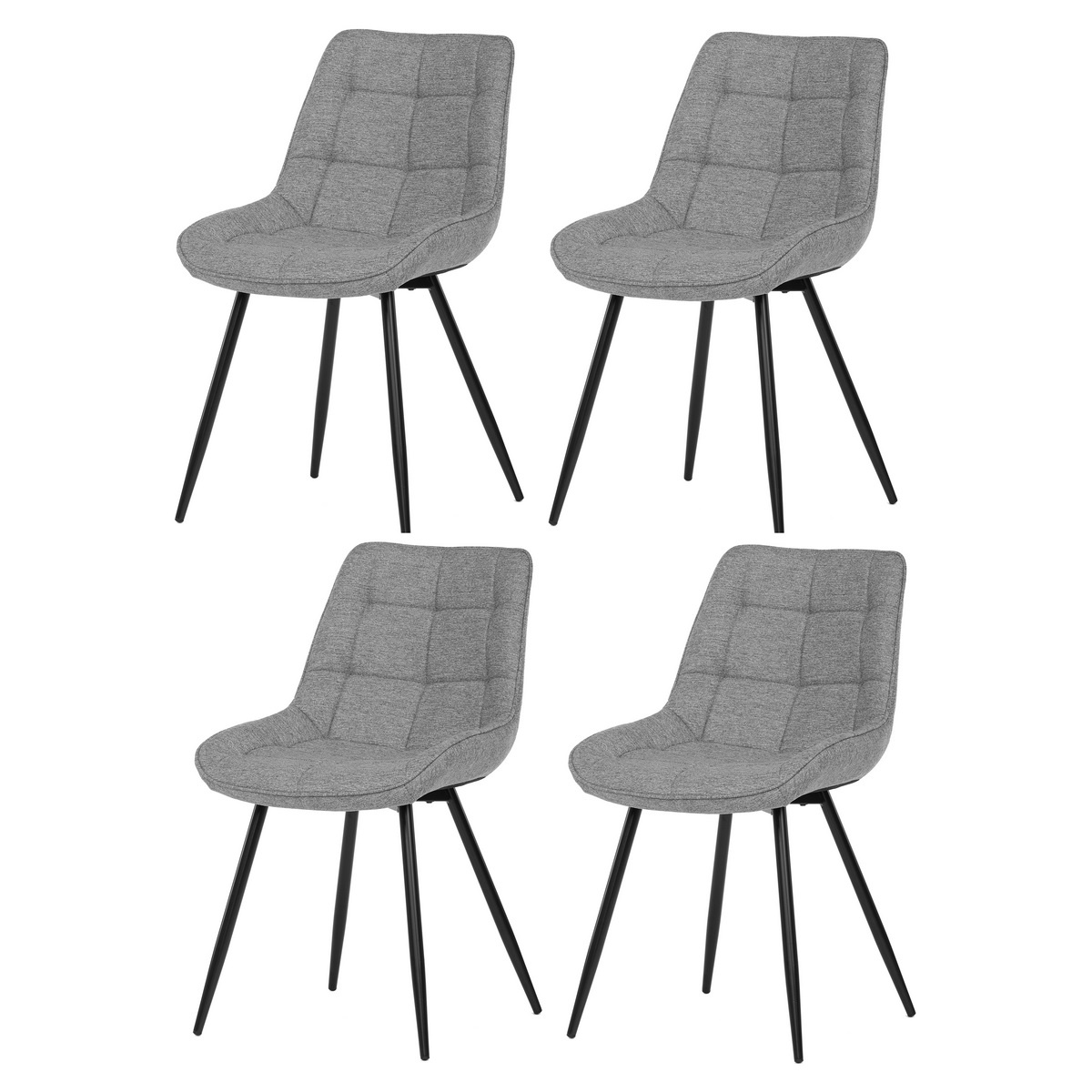 Sada jídelních židlí CT-395 SIL2