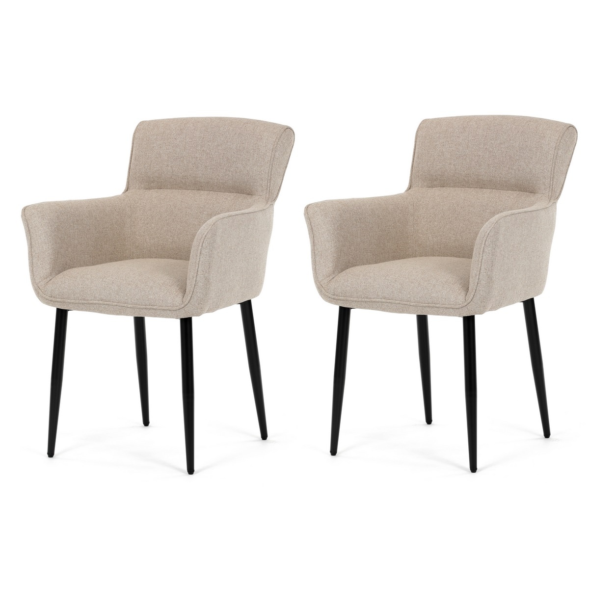 Sada jídelních židlí DCH-J2159 CRM2