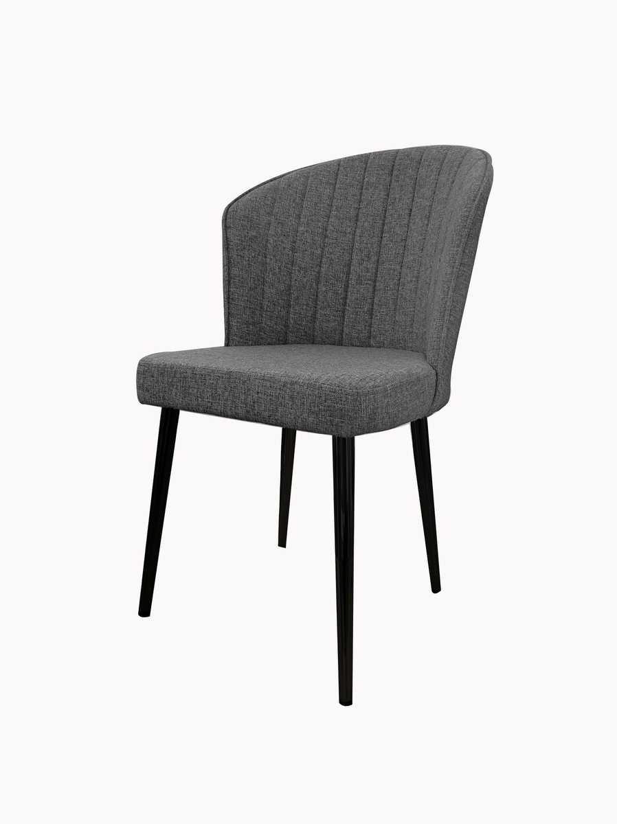 Sada jídelních židlí Rubi Grey and Black