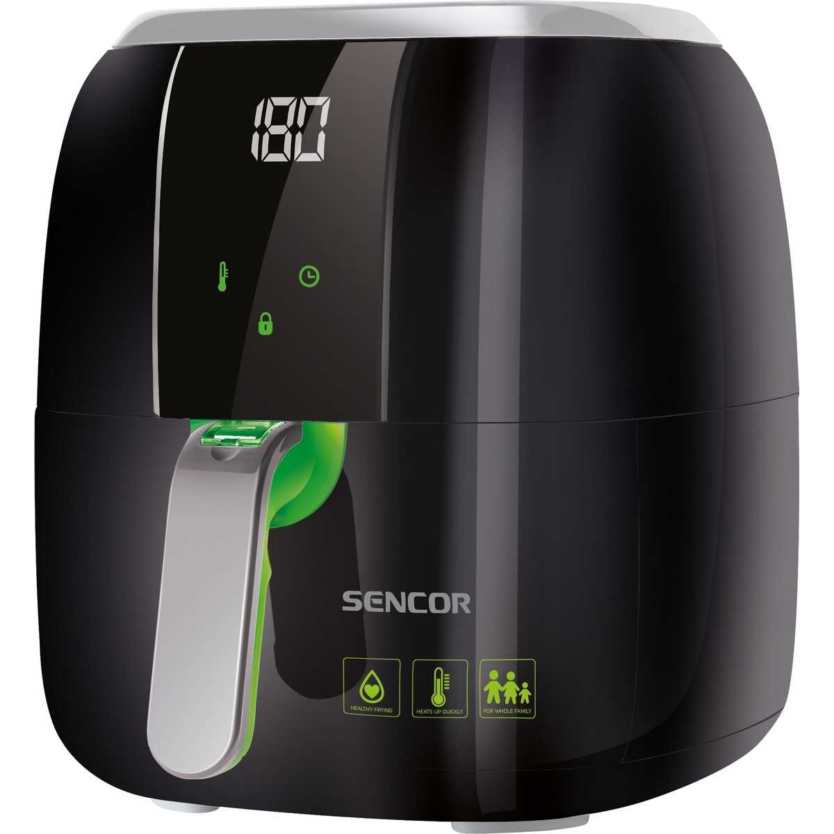 Sencor SFR 5321BK horkovzdušná fritéza Sencor