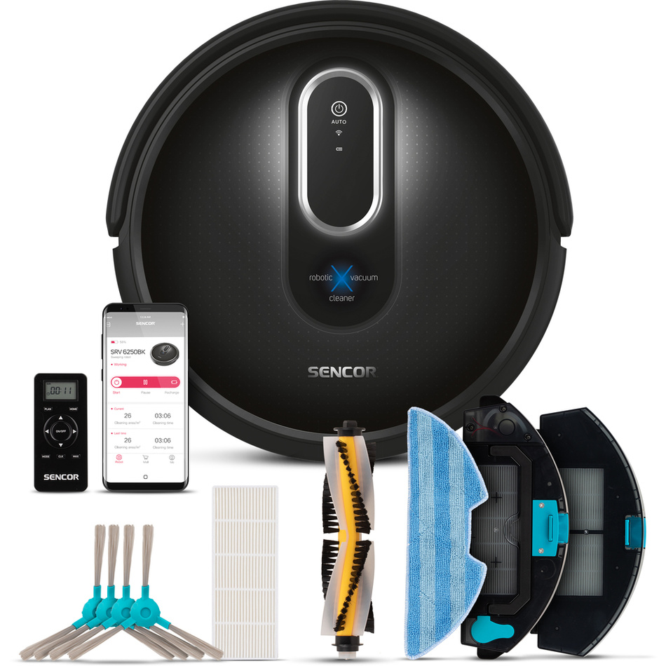 Sencor SRV 6250BK-EUE3 robotický vysavač Sencor
