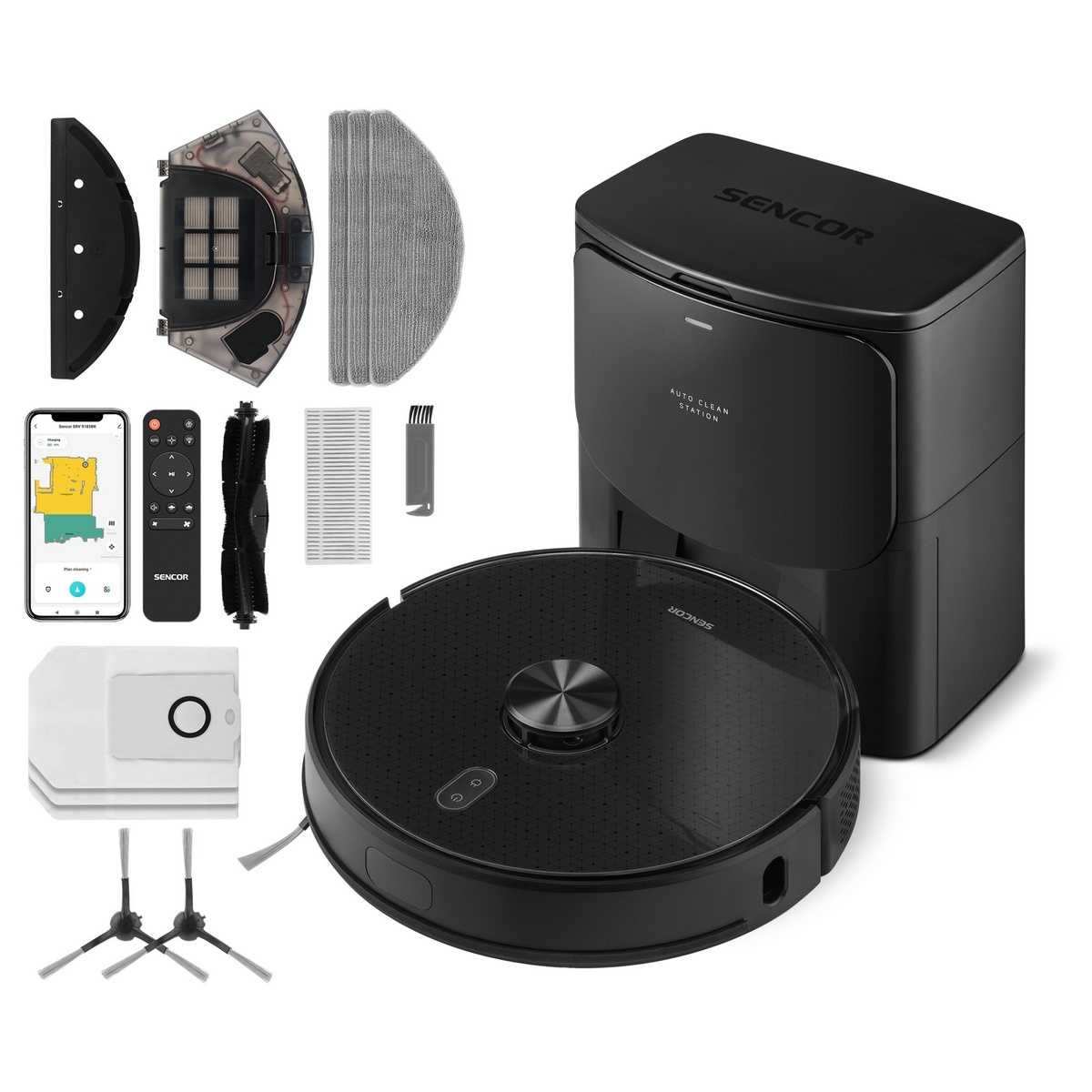 Sencor SRV 9185BK robotický vysavač Sencor