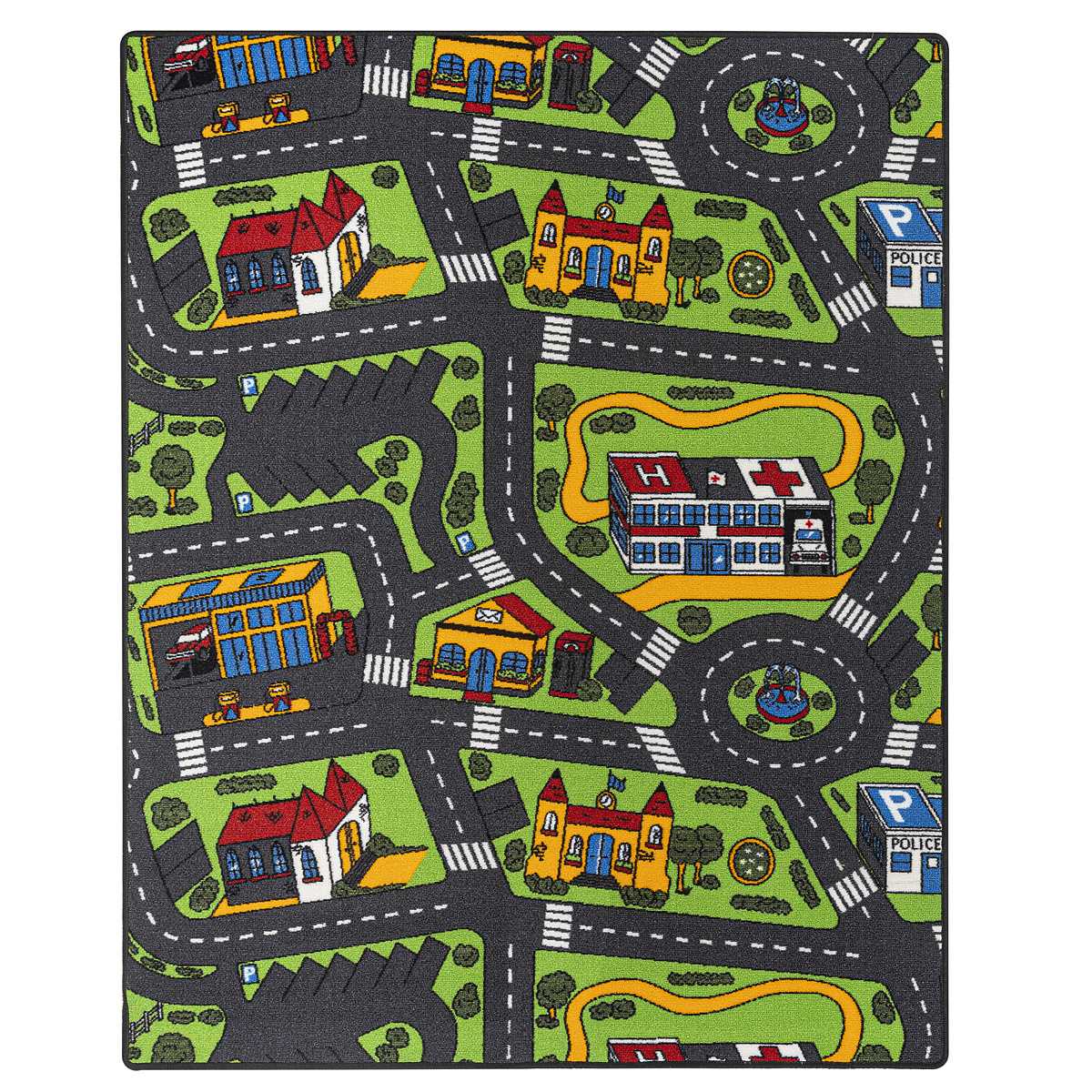 Vopi Dětský koberec City life vícebarevný