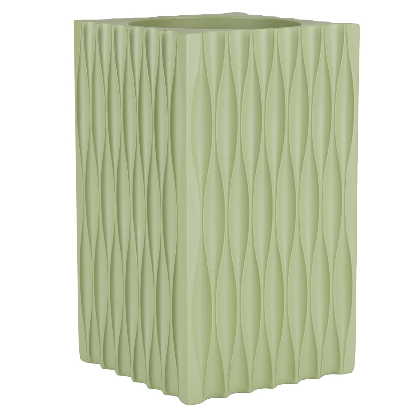 Zelená váza ZUIVER RILEY 25 cm