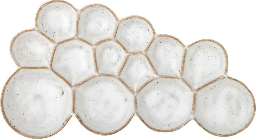 Kameninový dekorativní tác 13x24.5 cm Parel – Bloomingville