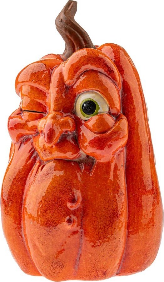 Keramický svícen s haloweenským motivem Pumpkin – Dakls