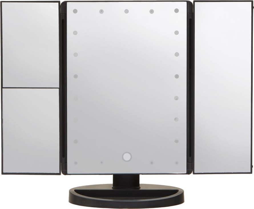 Kosmetické zrcadlo s osvětlením 18x28 cm Cassini – Premier Housewares