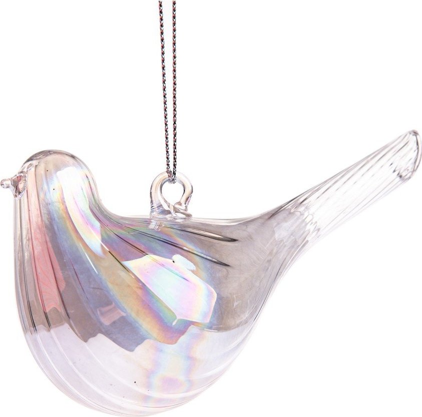 Skleněná vánoční ozdoba 6 cm Bird – Dakls