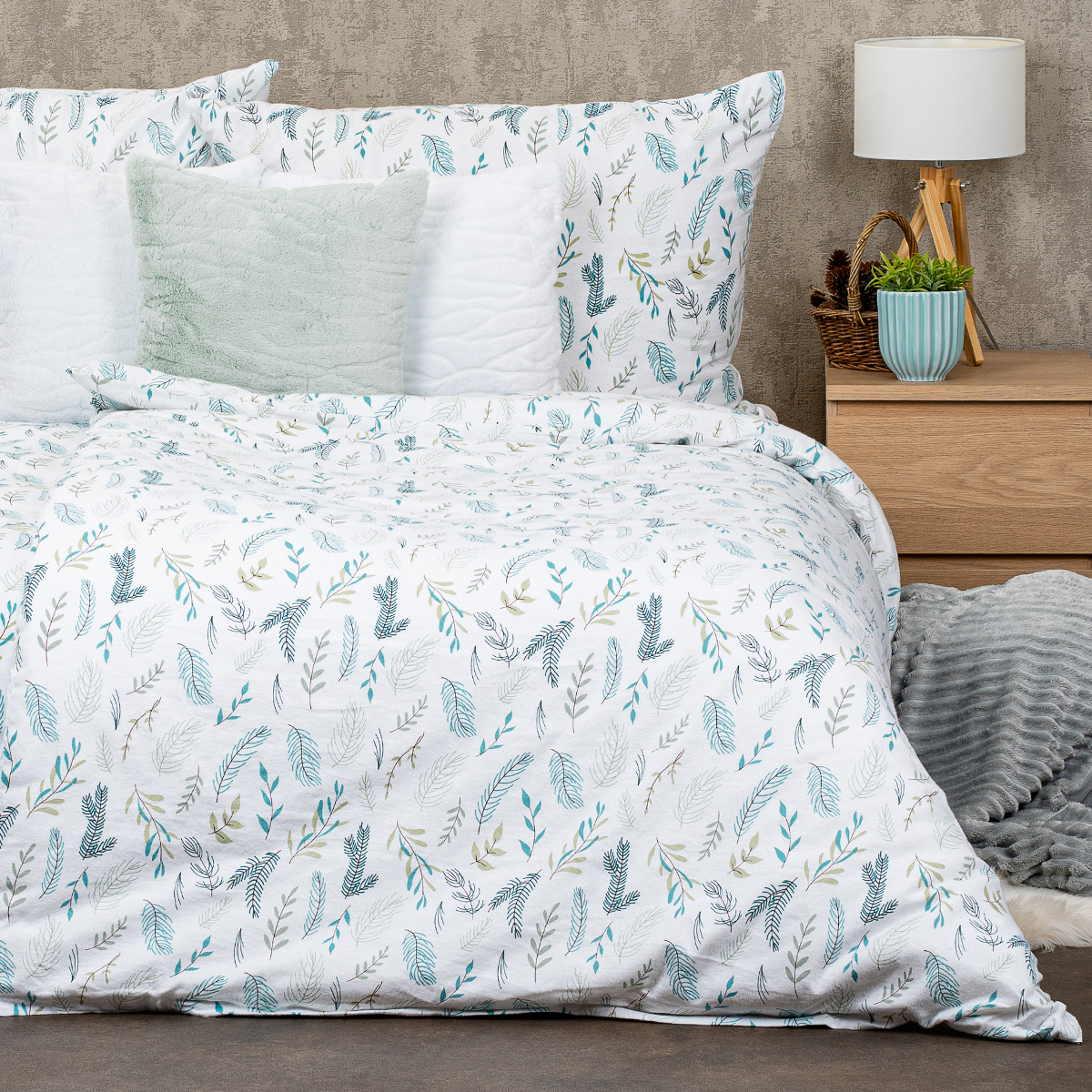 4Home Flanelové povlečení Pine