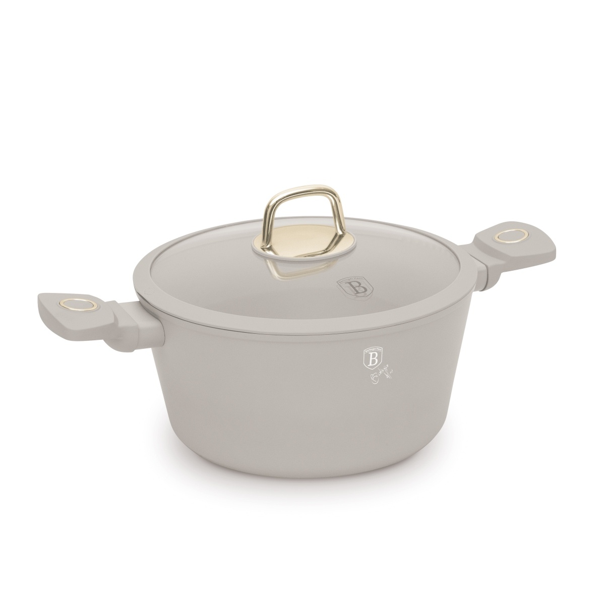 BerlingerHaus Kastrol s titanovým povrchem a poklicí Sahara 24 cm