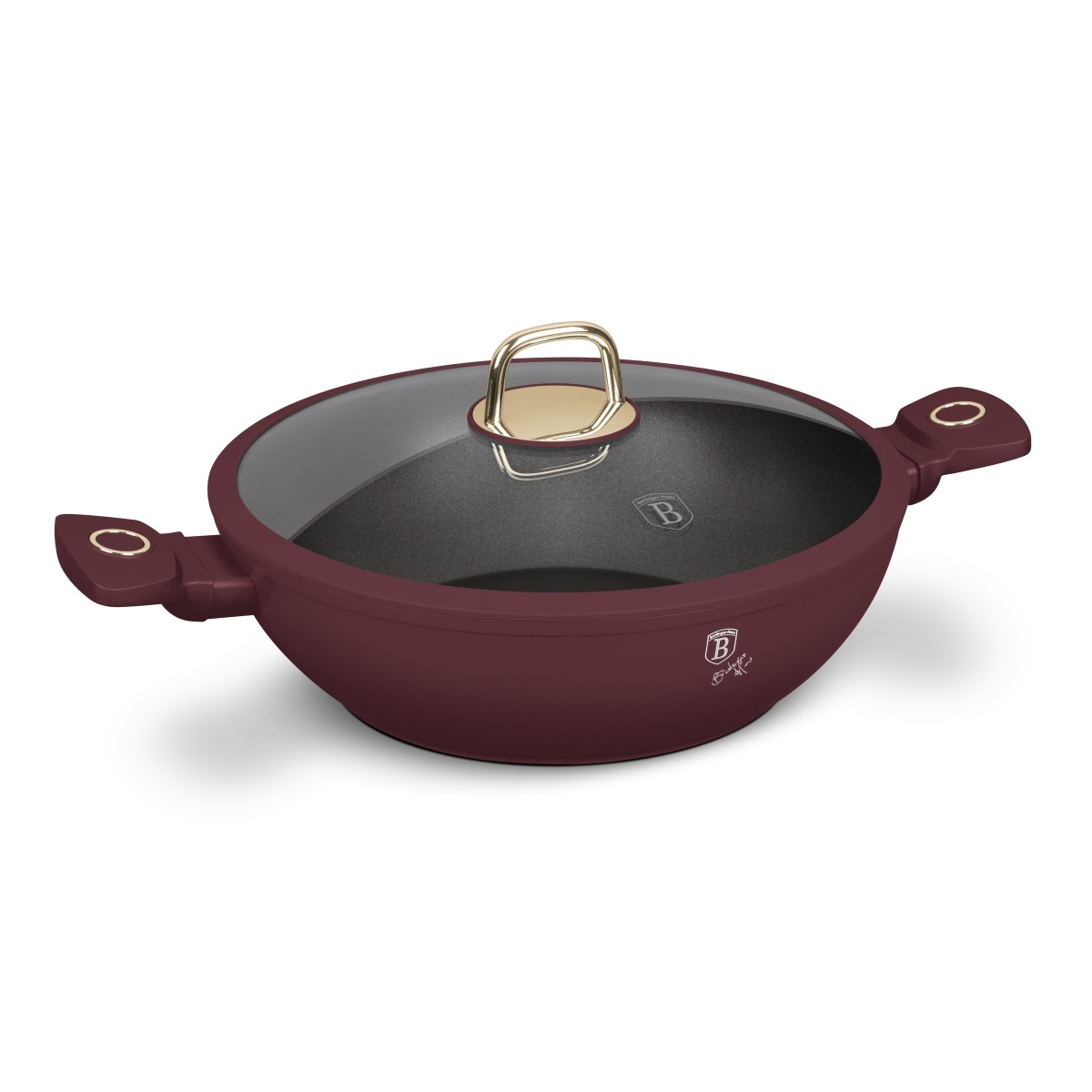 BerlingerHaus Wok s víkem Leonardo 30 cm Berlinger Haus