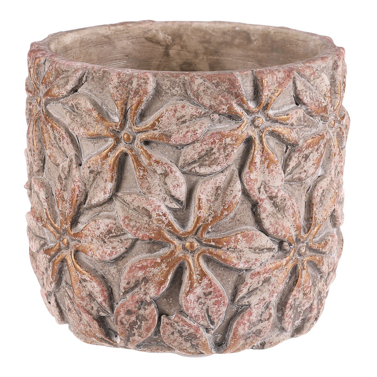 Betonový obal na květináč Flower S