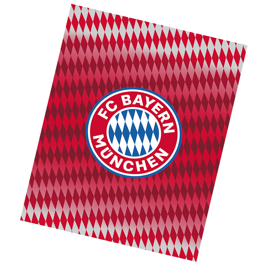 Carbotex Fotbalová deka FC Bayern Mnichov Diamonds