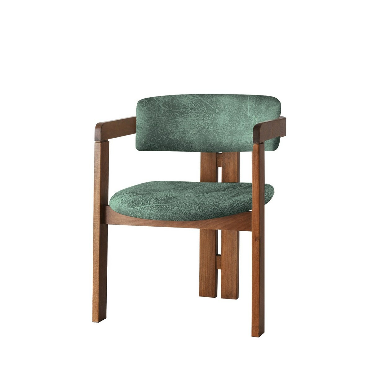 Jídlení židle CO Green and Walnut