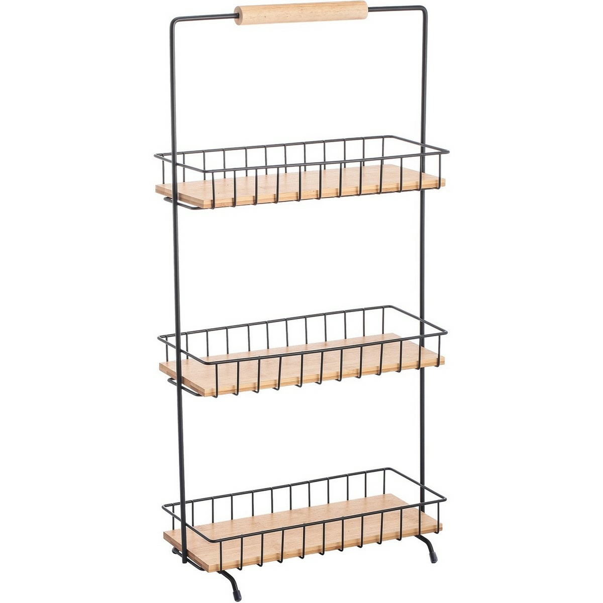 MSV Třípatrový kuchyňský stojan Elie 29