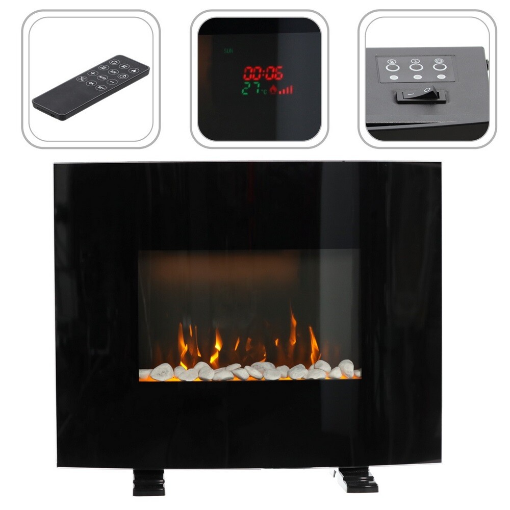 Nástěnný/stojící krb s efektem plamene