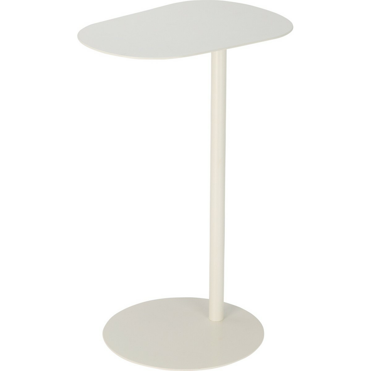 Odkládací kovový stůl Dylan bílá