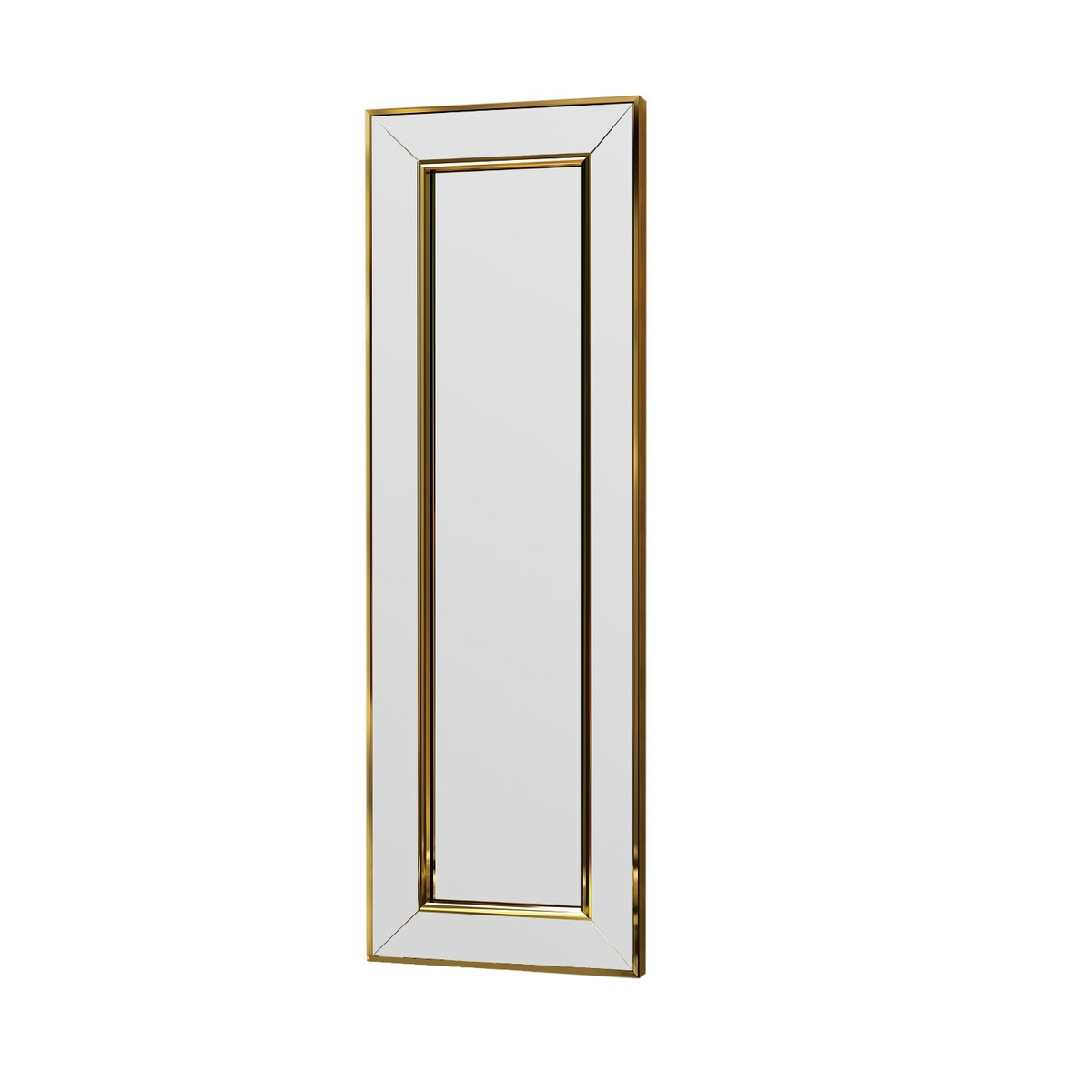 Zrcadlo Carlos Gold 30 x 90 cm