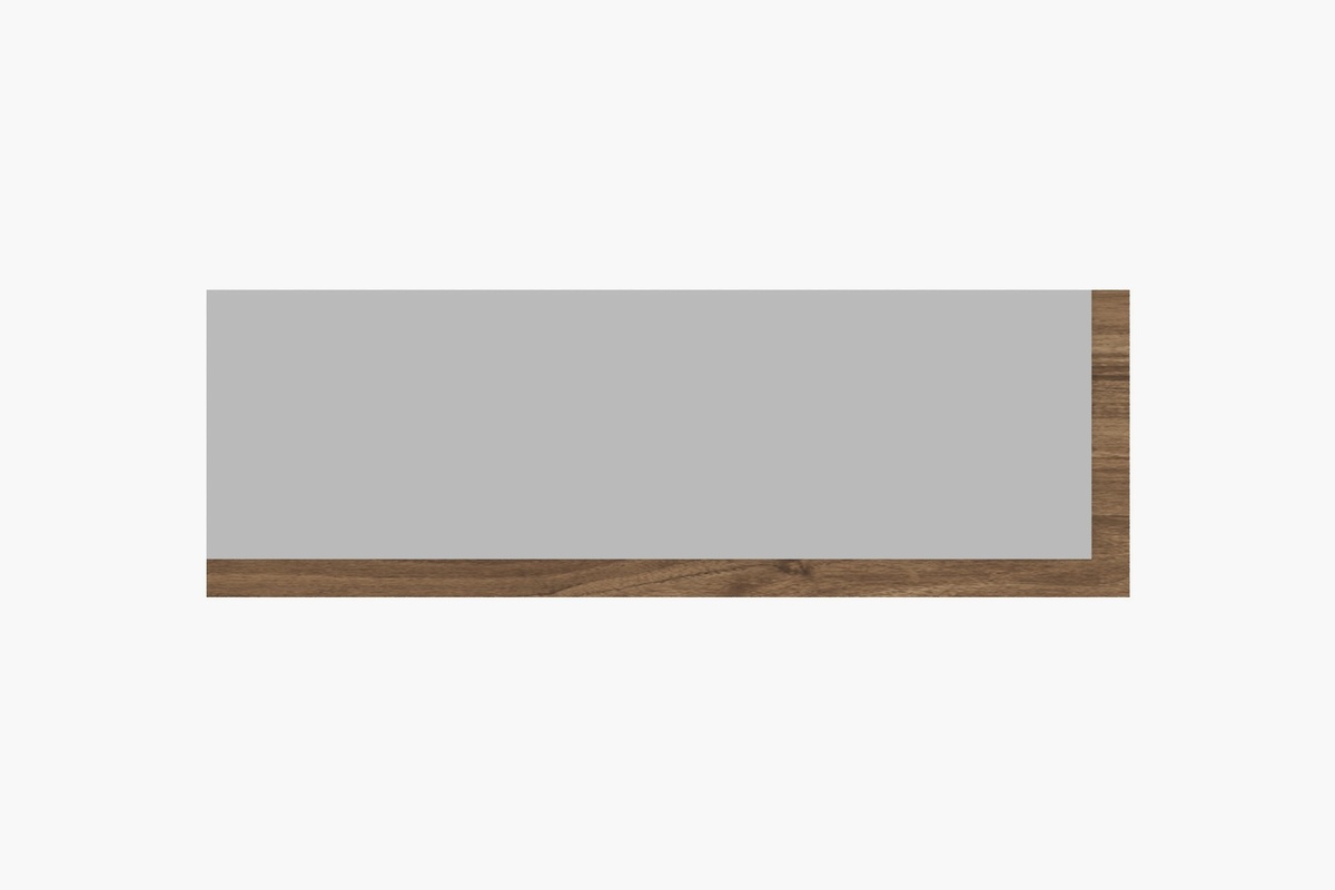 Zrcadlo Lariya Walnut 40 x 120 cm