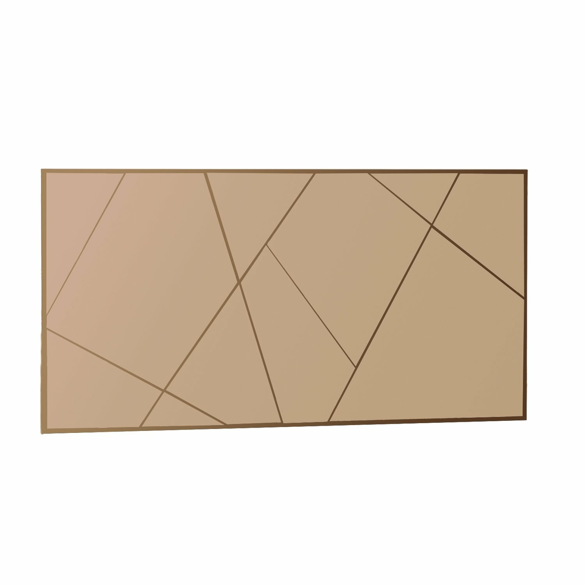 Zrcadlo Orezo Bronze 60 x 120 cm